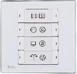 Умная панель iFlex Series, 4 кнопки, стандарт EU M/P04.2-A2