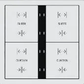 Aqlli panel Xelent Series, 8 ta tugma, plastik MPBXL-8B-KS.18