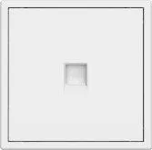 Telefon rozetkasi Tile Series 2.1, 1 ta port MPPT-1T-NP.18