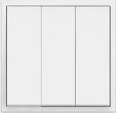 Клавишный выключатель Tile Series 2.1, 3 клавиши MPMT-3R-NP.18