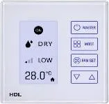 Сенсорный термостат с LCD HDL-MPTAC01.48-A