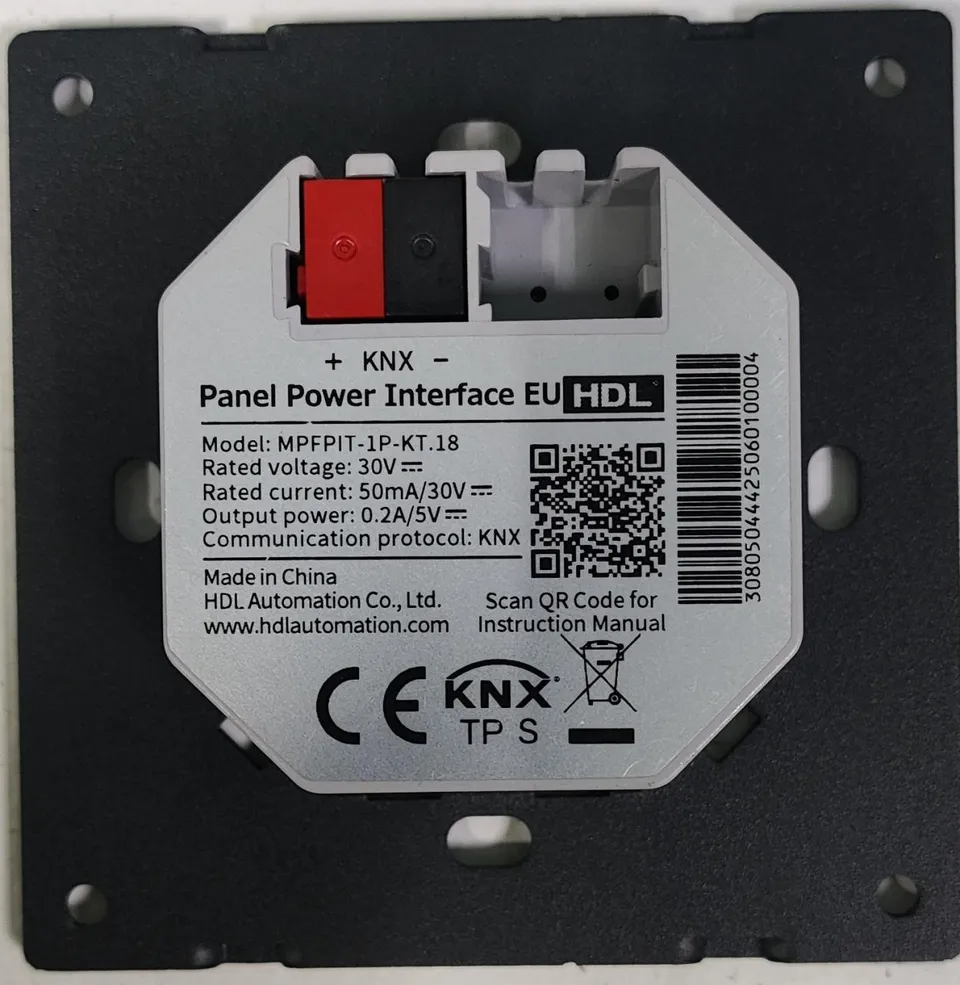 Panel quvvat interfeysi, EU standarti MPFPIT-1PF-KT.18