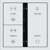 Умная панель Xelent Series, 6 кнопок, пластик MPBXL-6B-KS.18