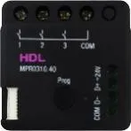 Релейный актуатор скрытого монтажа, 3 канала, 10 А HDL-MPR0310.40