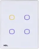 Sensorli panel iTouch Series, 4 ta tugma, US standarti, US 3 M/TBP4.1-A2