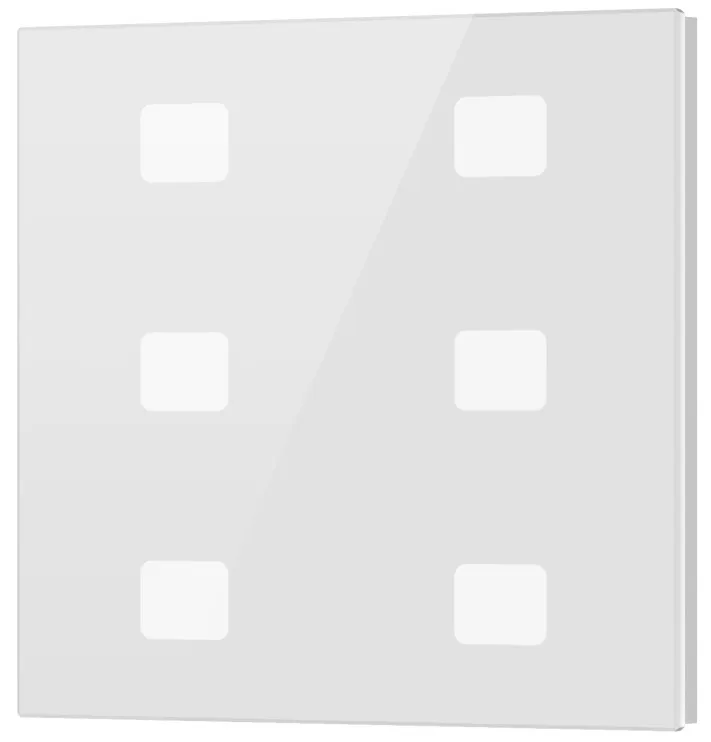 KNX tugmali va sensorli panel SR-KN9551T6