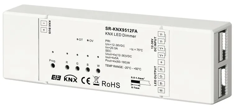 Актуатор KNX SR-KNX9512FA