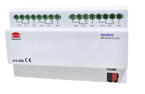 Контроллер штор KNX, 4 канала SR-KN9100-QC