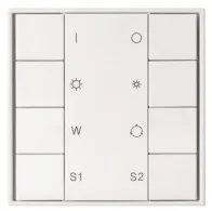 Кнопочная панель DALI DT6/DT8 SR-2422NK8-RGBW-G1-S2(DT8)-PL