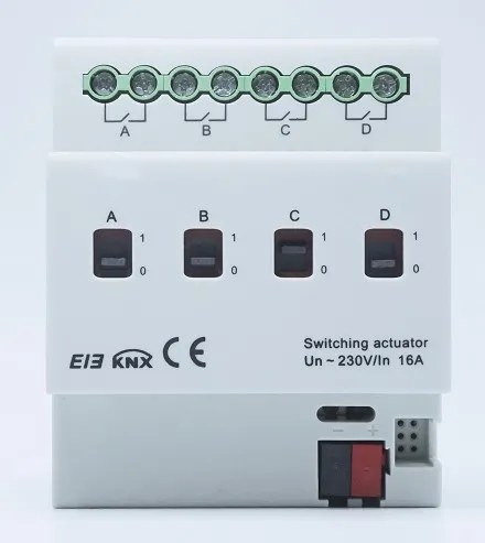 Актуатор KNX SR-KNX9540-4CH-DIN