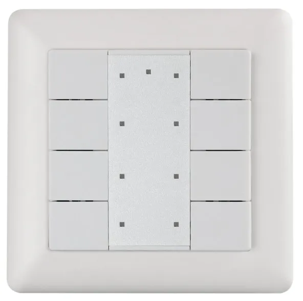 KNX tugmali va sensorli panel SR-KN9551K8