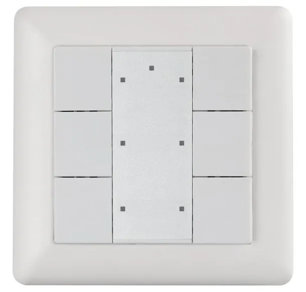 KNX tugmali va sensorli panel SR-KN9551K6