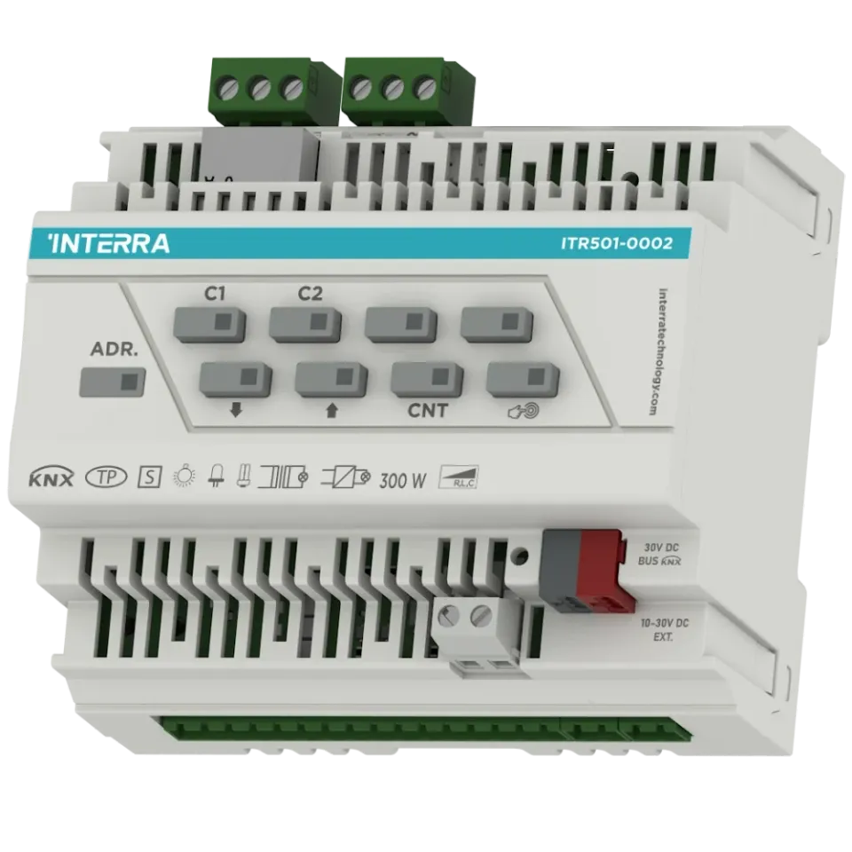 Универсальный диммирующий KNX-актуатор Interra, 2 канала ITS501-0002